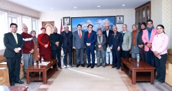 अन्तरधार्मिक आयोगको माग सहित धार्मिक अगुवाहरु  सिंहदरबारमा 